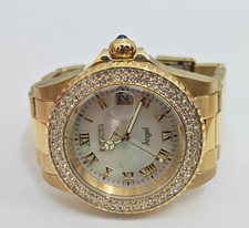 Invicta 22875 Angel Oversized Women's Watch, Diamond Bezel 5" Band, 40mm Case