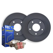 FRONT RDA DISC BRAKE ROTORS & EBC PADS FOR LEXUS GS450H 3.5L HYBRID 2006-2012