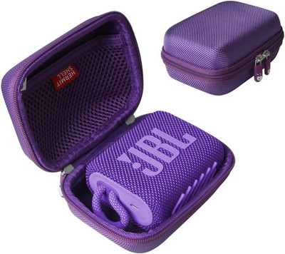Hard Travel Case for JBL Go 3 / JBL Go 4 Portable Bluetooth Speaker (Purple, Cas