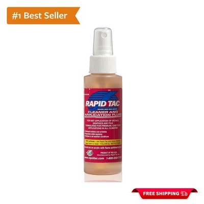 Application Fluid 4oz Spray - Bubble-Free Installer for Vinyl Wraps & Decals