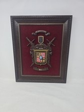Worf Family Crest Plaque Framed Wall Art   Vi...
