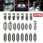 Auto Luces Led Para Interior de Carro Coche Luz Del Maletero Placa Bombilla Led