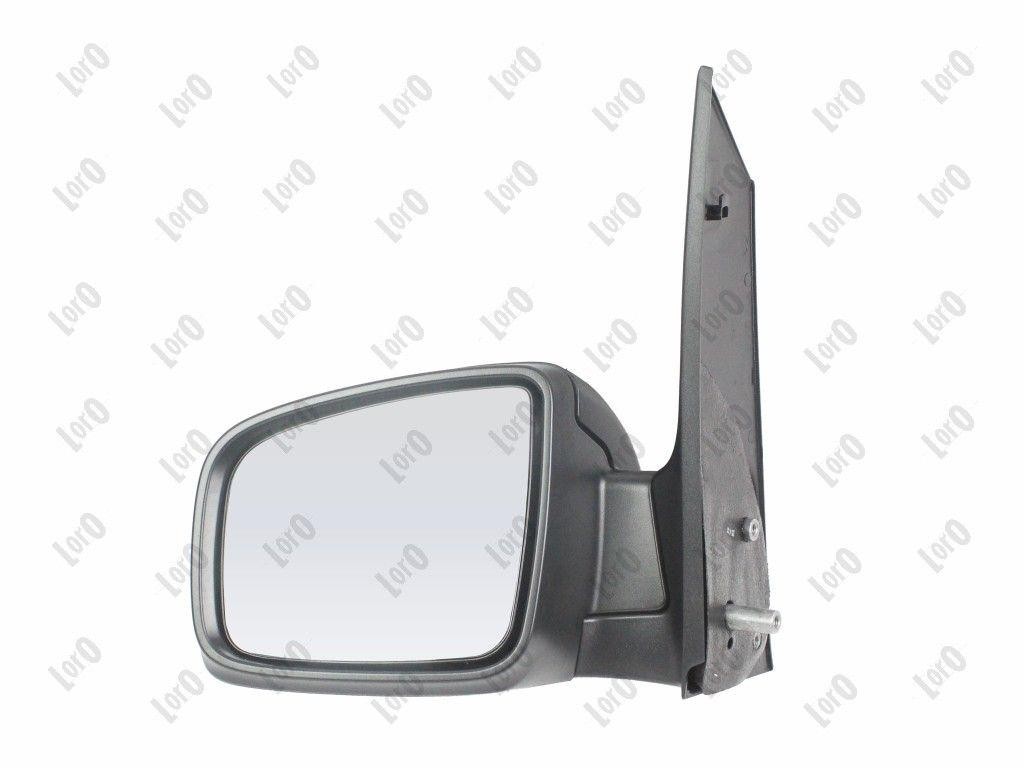ABAKUS Aspherical Manual Black Left Exterior Mirror 2441M01 for Mercedes-Benz