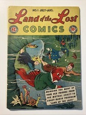 Land Of The Lost Comics #1 3.0 GD/VG EC Comics 1946 Olive Bailey Cover