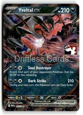 YVELTAL EX 053/088 DOPPIO RARO PACCHETTO PREMI SERIE CARTE POKEMON HOLO NM/M
