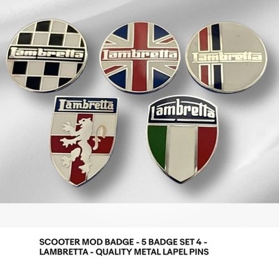 Mods Scooter Pin Anstecker, Fred Perry The Who The Jam Paul Weller