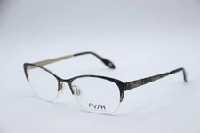 NEW FYSH 3568 684 BLACK GOLD AUTHENTIC EYEGLASSES 54-17