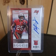 2013 Contenders Rookie Ticket Auto Mike James #169 Buccaneers Autograph RC