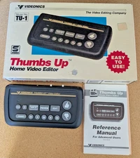 Videonics Thumbs Up Home Video Editor Model TU-1 S-Video w Box Manual