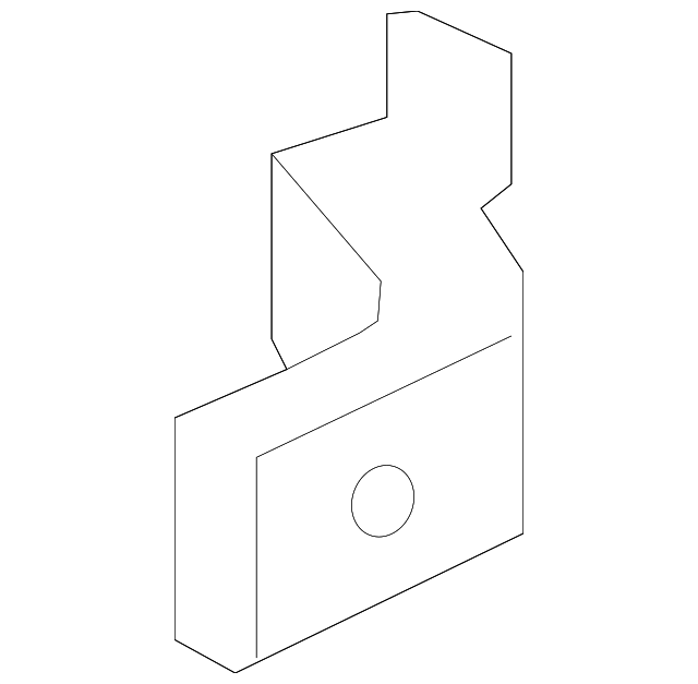 Genuine Nissan Lower Hinge 82420-JK000