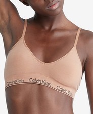 Calvin Klein Bralette Sandalwood Lightly Lined, X-Large