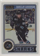 2014-15 O-Pee-Chee Platinum White Ice 57/199 Barclay Goodrow #172 Rookie RC 09wc