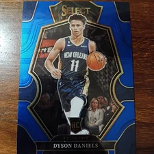 2022-23 Panini Select Dyson Daniel Premier Level Rookie RC Silver Prizm #172