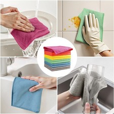 Strong Absorbent Dishwashing Cloth Kitchen Cloth Multifunctional Cleaning Cloth
