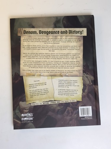 ACHTUNG! CTHILHU #8- The Serpent & The Sand RPG 2d20 - Modiphius #MUH0010330 - Imagen 2 de 4