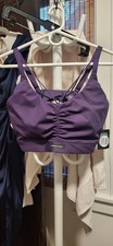 Savage x Fenty NWT Curve Alert Purple Medium-Impact Sports Bra 18-20 / 2X