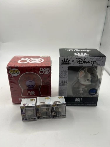 Funko Bitty Pop Lot Of 3 Harry Potter + Bolt + Snowglobe Funko New 5 Total