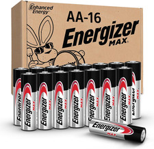 MAX AA Batteries 16 Pack , Double a Alkaline Batteries