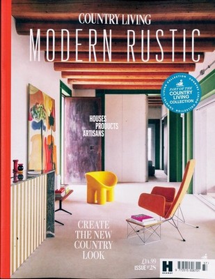 Country Living UK Modern Rustic Issue 28 / Mod Scandi Boho Cabin Stone British