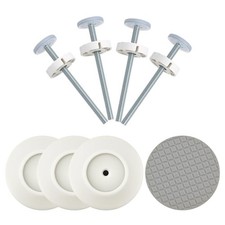 12MM Baby Gate Extender Extension, 4 Pack Baby Gate Parts, M8 Bolt Part for C...