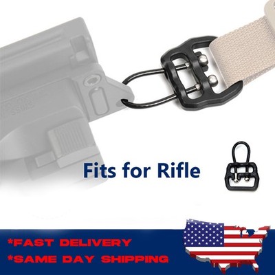 Universal Rifle Sling Wire Loop Quick-detach Connection - QD Buckle 1'' Adapter