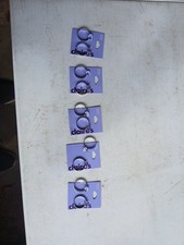 Bulk Lot Of 5 Claire's Jewelry Sensitive Solution Silver Hoop Earrings NWT 