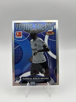 Randal Kolo Muani 2022-23 Topps Finest Bundesliga Young Talents
