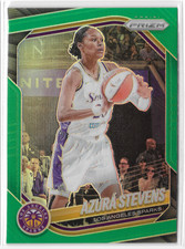 2025 Panini Prizm WNBA Green #64 Azura Stevens Los Angeles Sparks UConn