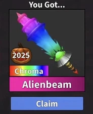 LIMITED🚨| Murder Mystery 2 | MM2 | Godly Chroma Alienbeam Knife