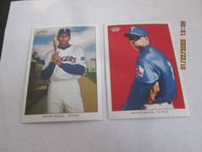 ALEX RODRIGUEZ RANGERS 2002 TOPPS 206 WHITE & BLUE JERSAY VARIATIONS #221