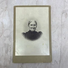Mary Boice Gale Antique Photo Portrait 4x6 NY AE7