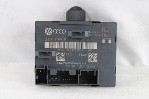 💎 2009 - 2015 Audi A6 C6 S6 Passenger Right Rear Door Control Module ...