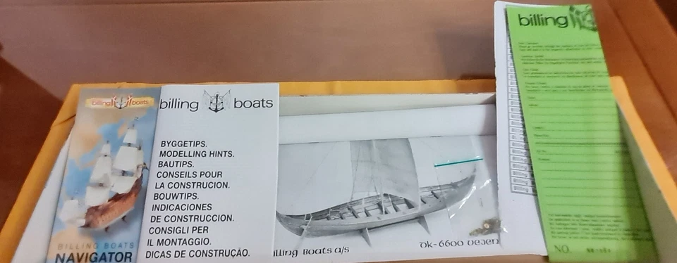 Billing Boats Roar Ege n. 703 1:25 Kit Nave Vichinga da commercio - Immagine 2 di 4