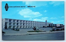 Downtowner Motel in Boise Idaho ID Postcard