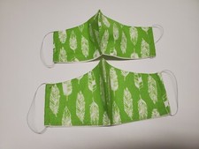 Feathers handmade washable reusable anti air pollution face mask