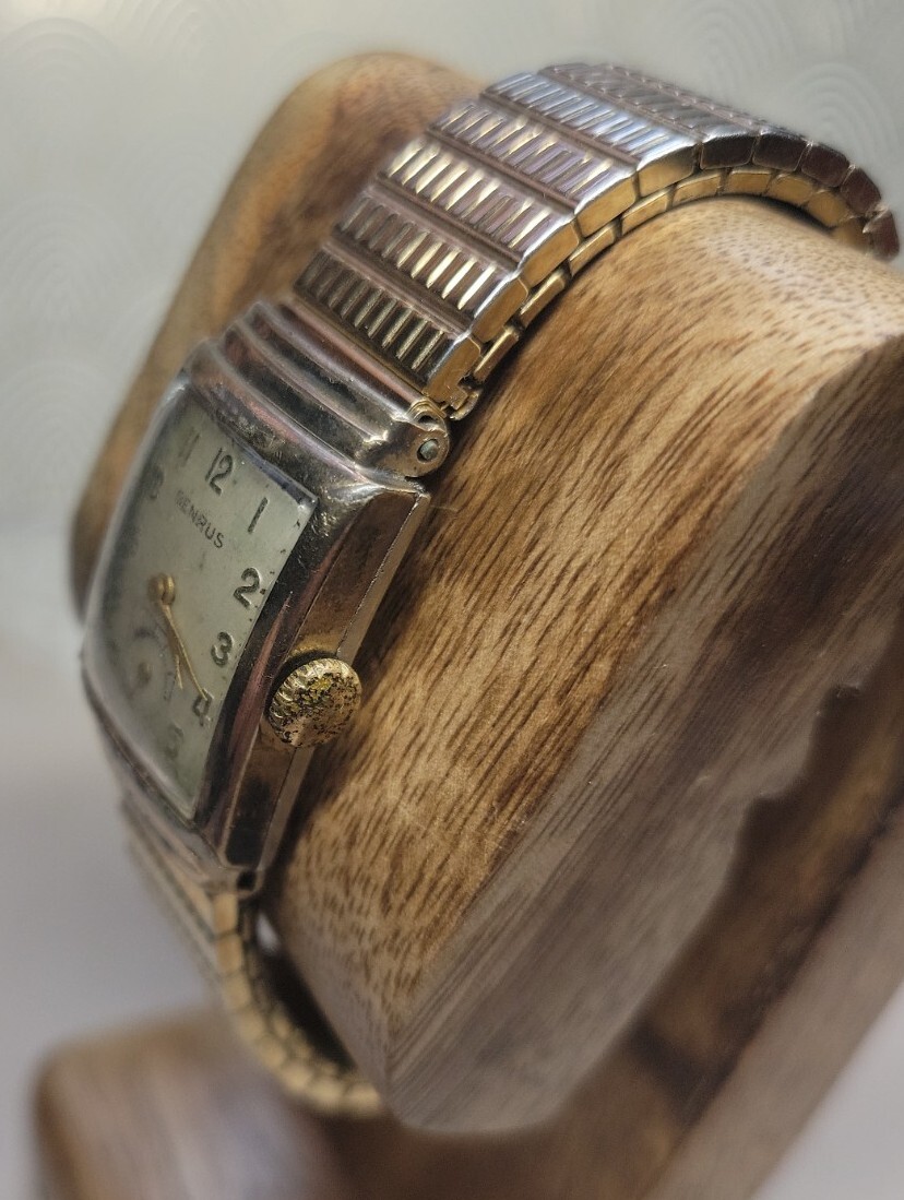 Benrus Men's Rectangular Watch Stepped Case (Need… - image 3