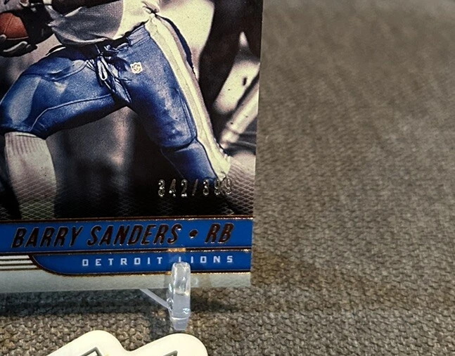 Barry Sanders 2017 Panini Certified Cuts #112 Detroit Lions #'d /399 - Image 3 of 3