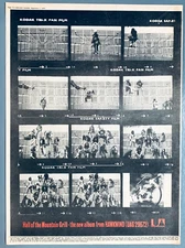 HAWKWIND 1974 vintage UK POSTER ADVERT HALL OF THE MOUNTAIN GRILL