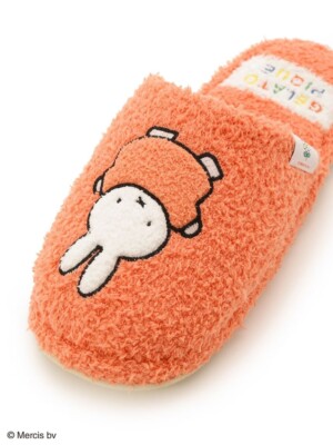 Gelato Pique Dick Bruna Miffy Room Shoes Orange Size 22