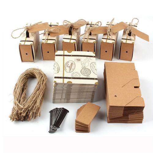 Compre 10 piezas Maleta vintage Caja de dulces Papel Kraft Favores de boda  Regalos para invitados EE. UU. online en Costa Rica. 353713055899