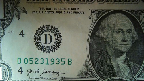 2017A Series $1 Dollar Birthday Note May 23, 1935 D05231935B - Picture 2 of 3