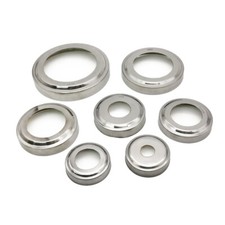 Stainless Steel Handrail Fittings Balustrade Glass Railings Fence Clamps Panels