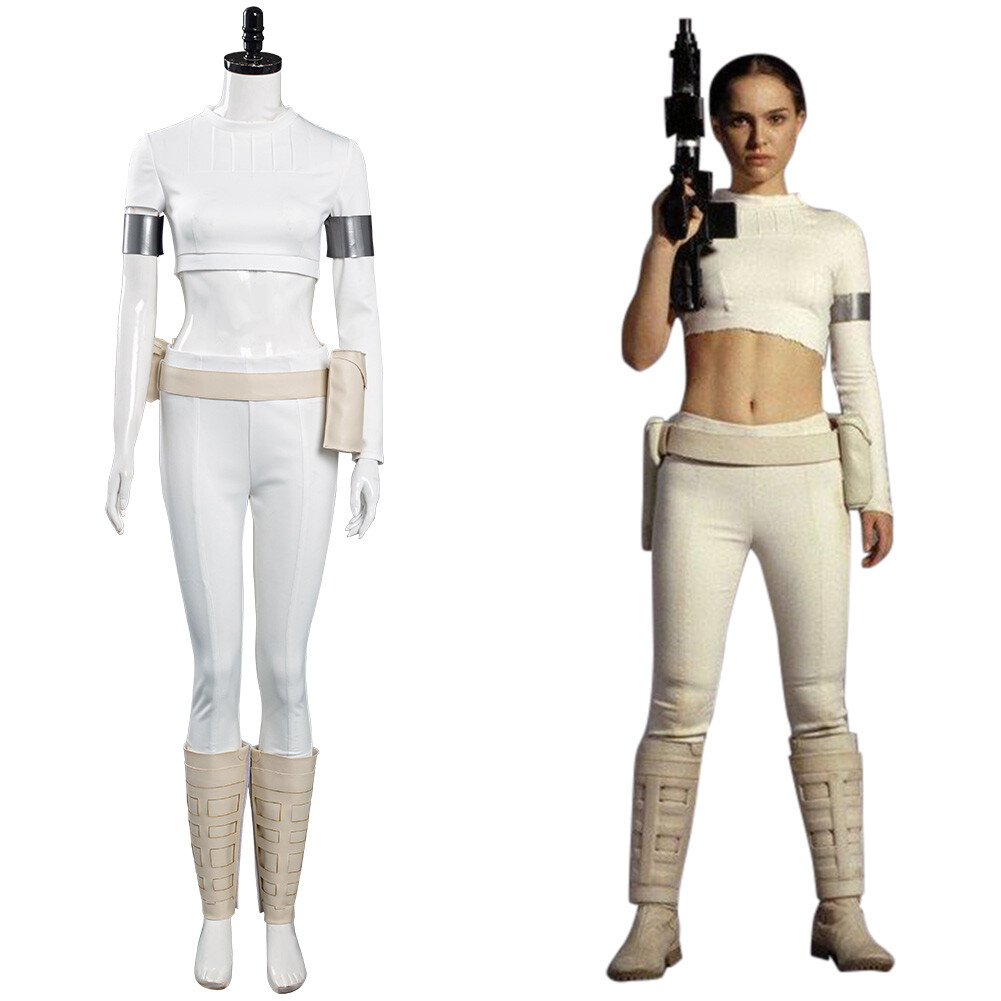 Star Wars Padme Amidala Tights Suits Cosplay Costume Outfits
