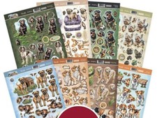 Hunkydory - DOG TALES - DECOUPAGE Toppers 2024 - SEE 8 OPTIONS