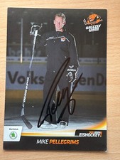 Mike Pellegrims Grizzly Adams Wolfsburg Autogrammkarte original signiert #40378