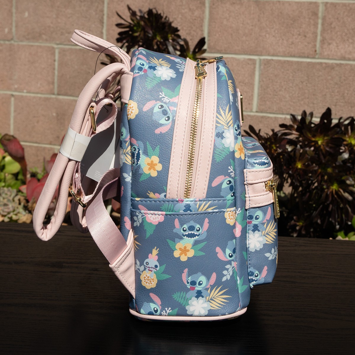 Stitch Pastel Loungefly Backpack Disney Stitch Pastel Loungefly Backpack – World of Treasures main image 4