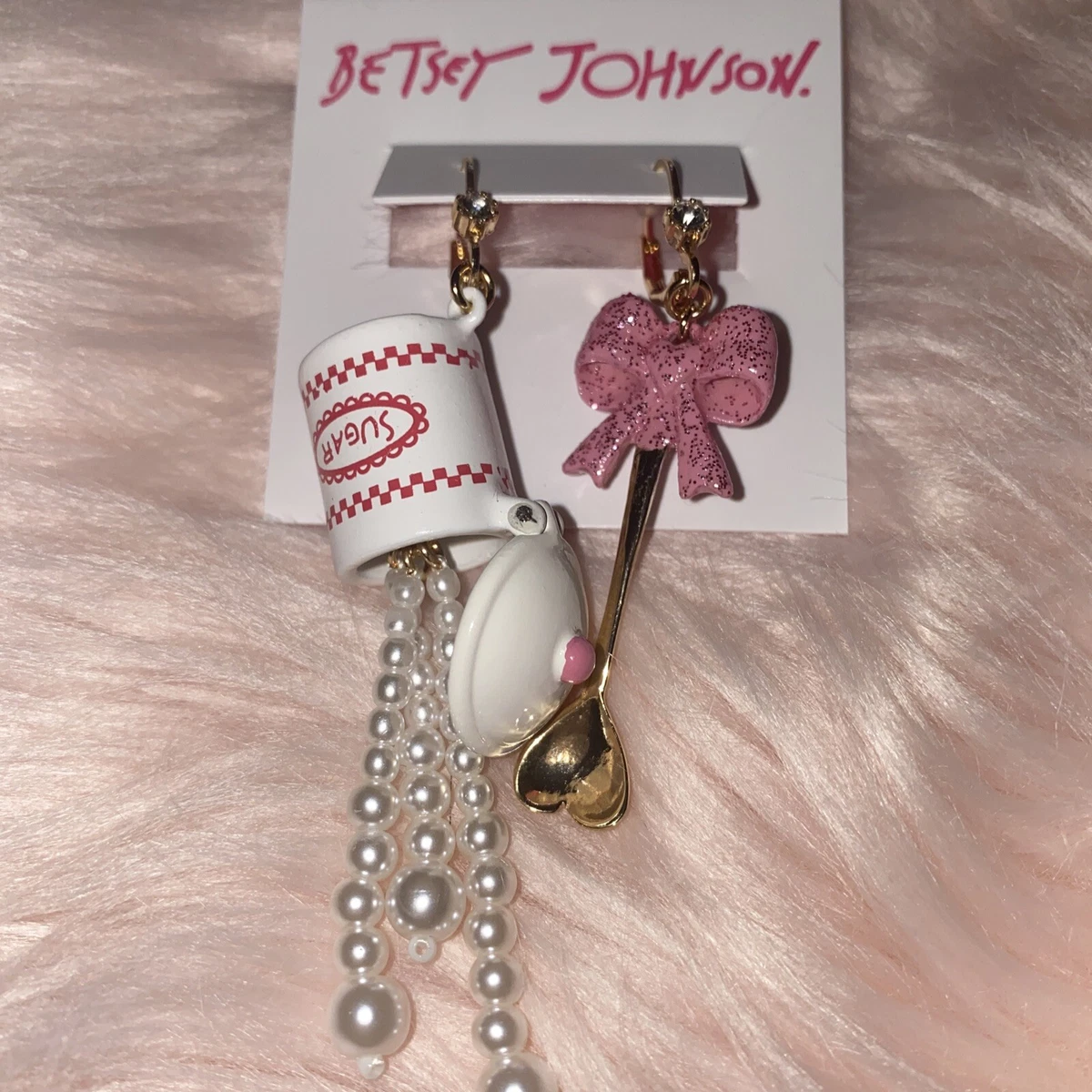 Betsey johnson hotsell mismatched earrings