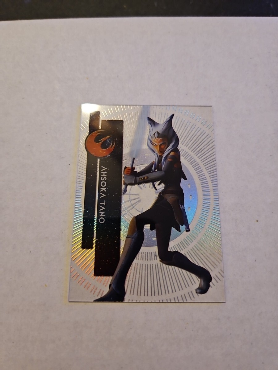 STAR WARS 2015 TOPPS HIGH TEK 102 AHSOKA TANO ASHLEY ECKSTEIN 
