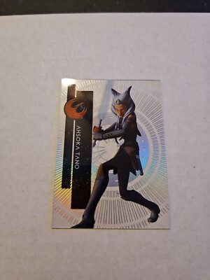 STAR WARS 2015 TOPPS HIGH TEK 102 AHSOKA TANO ASHLEY ECKSTEIN PATTERN 1 REBELS