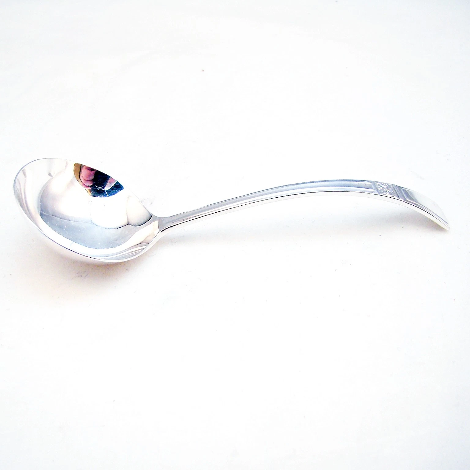 Angora England EPNS Silverplate ANV2 (Scrolls) Sauce/Gravy Ladle